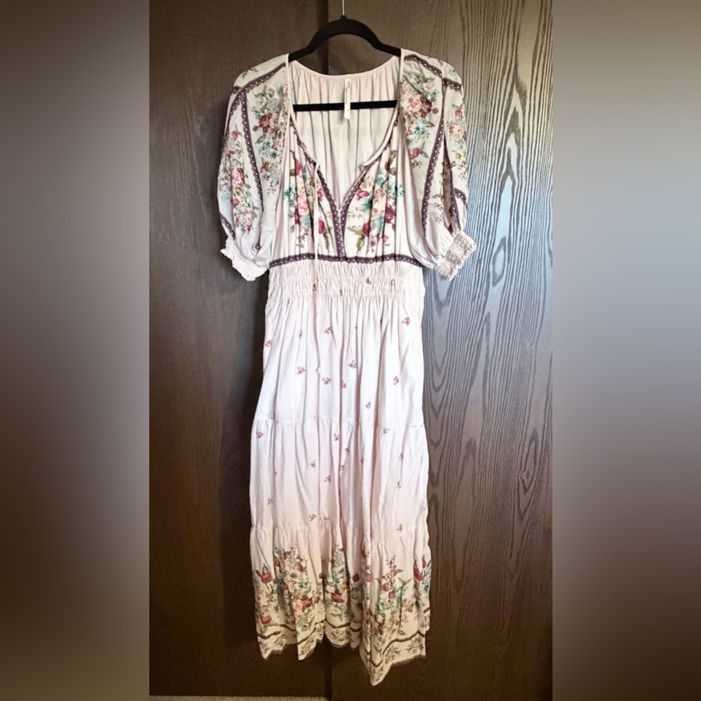 Somerset Puff-Sleeve Maxi